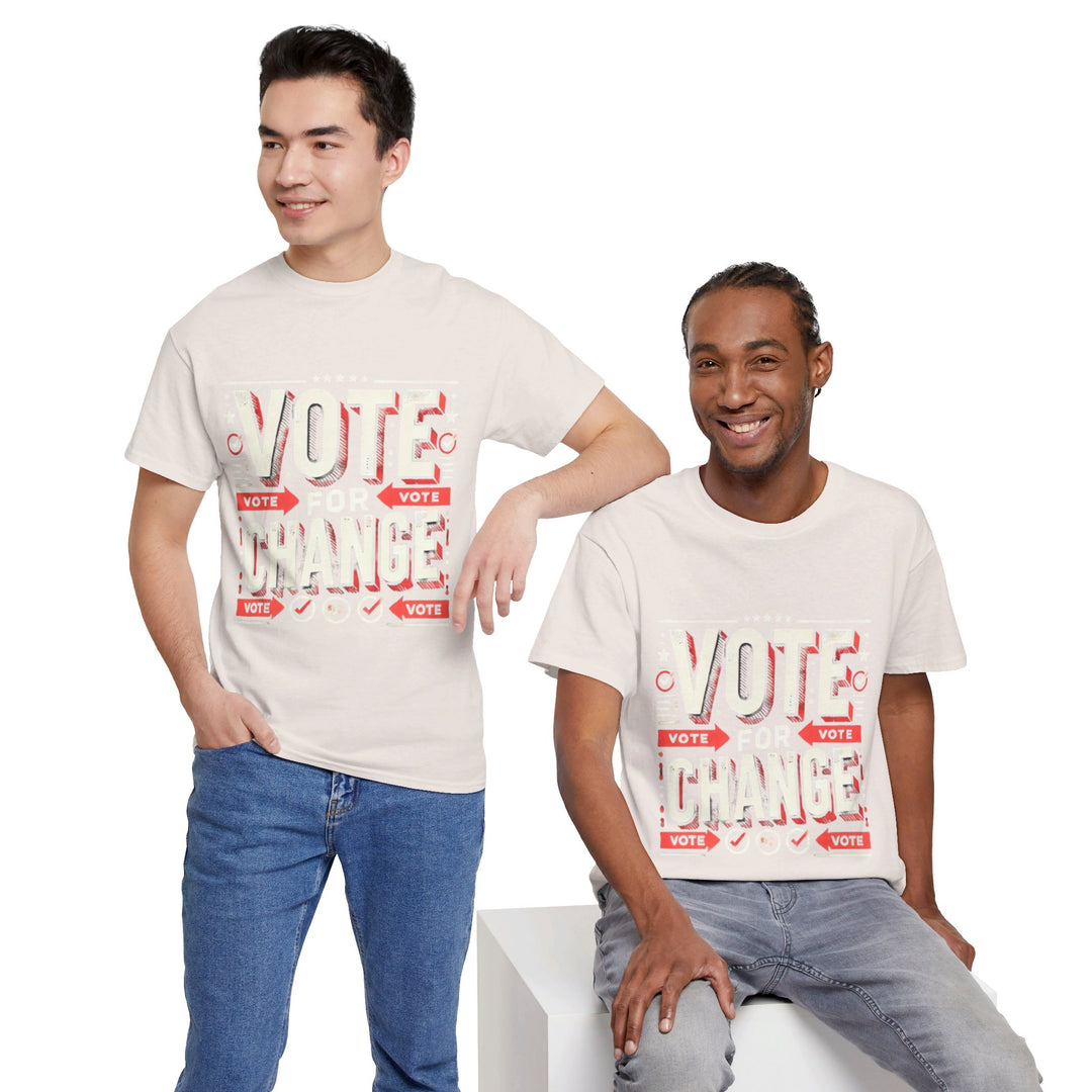 Eco-Friendly Voter T-Shirt - Green Vote - Creative Canvas Corner