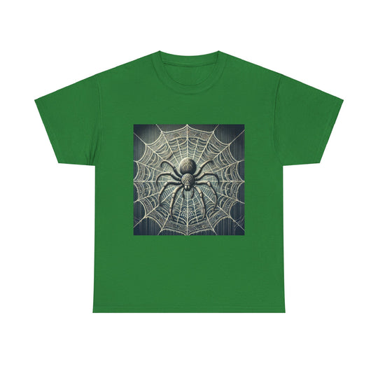 Spooky Spider Web Halloween T-Shirt