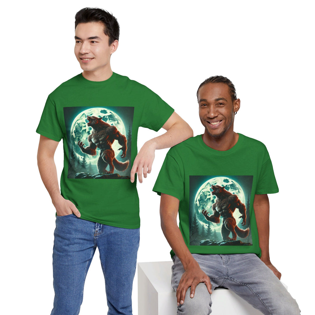 Full Moon Werewolf Halloween T-Shirt