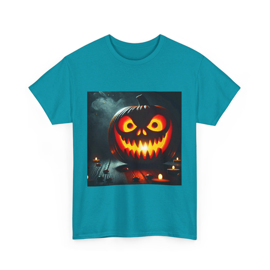 Spooky Pumpkin Face Halloween T-Shirt