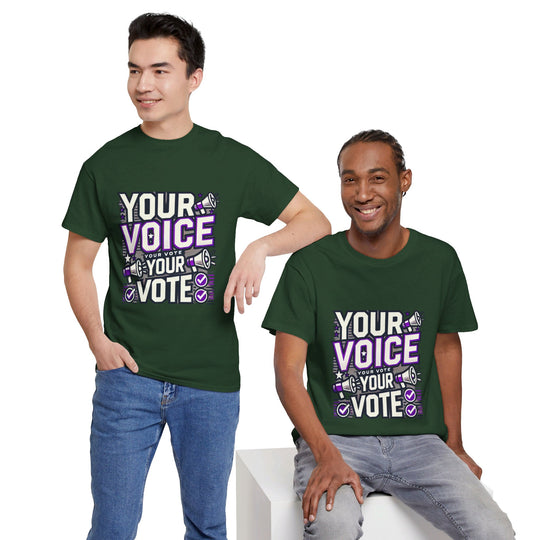 Rock the Vote T-Shirt - Make Your Voice Heard! - Creative Canvas Corner