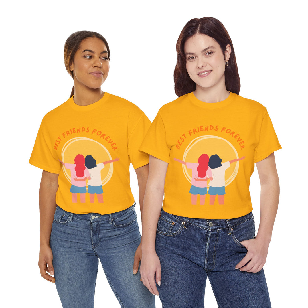 Best Friends T-Shirts with Inspirational Quotes for Motivation and Style - Creative Canvas Corner