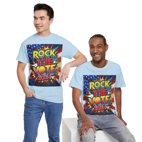 🌌 Starry Night Rock the Vote 2024 T-Shirt - Creative Canvas Corner