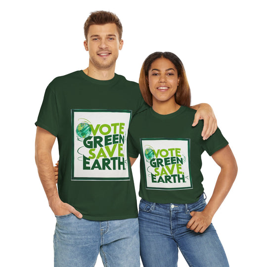 🗳️ Vote for the Planet: Eco-Friendly Election T-Shirt 🌍 - Creative Canvas Corner