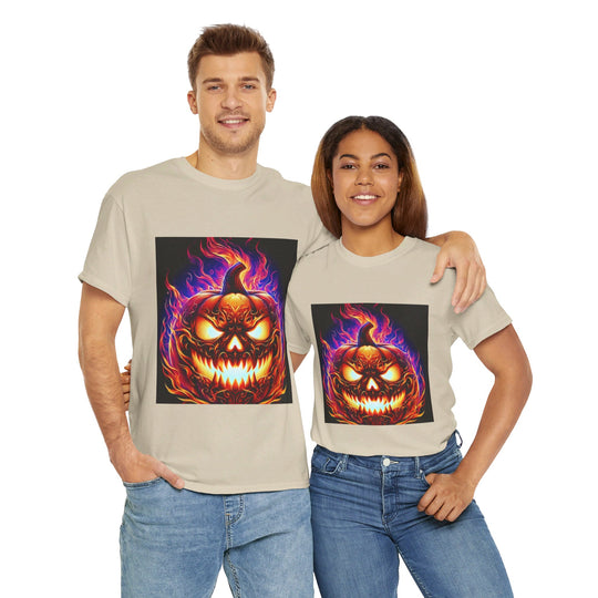 Spooky Pumpkin Face Halloween Amazing T-Shirt