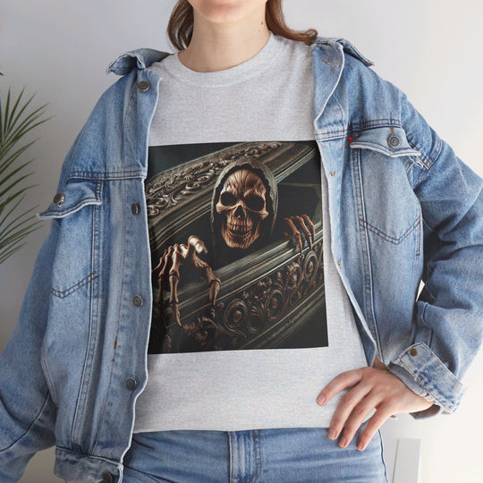 Creepy Coffin Halloween T-Shirt