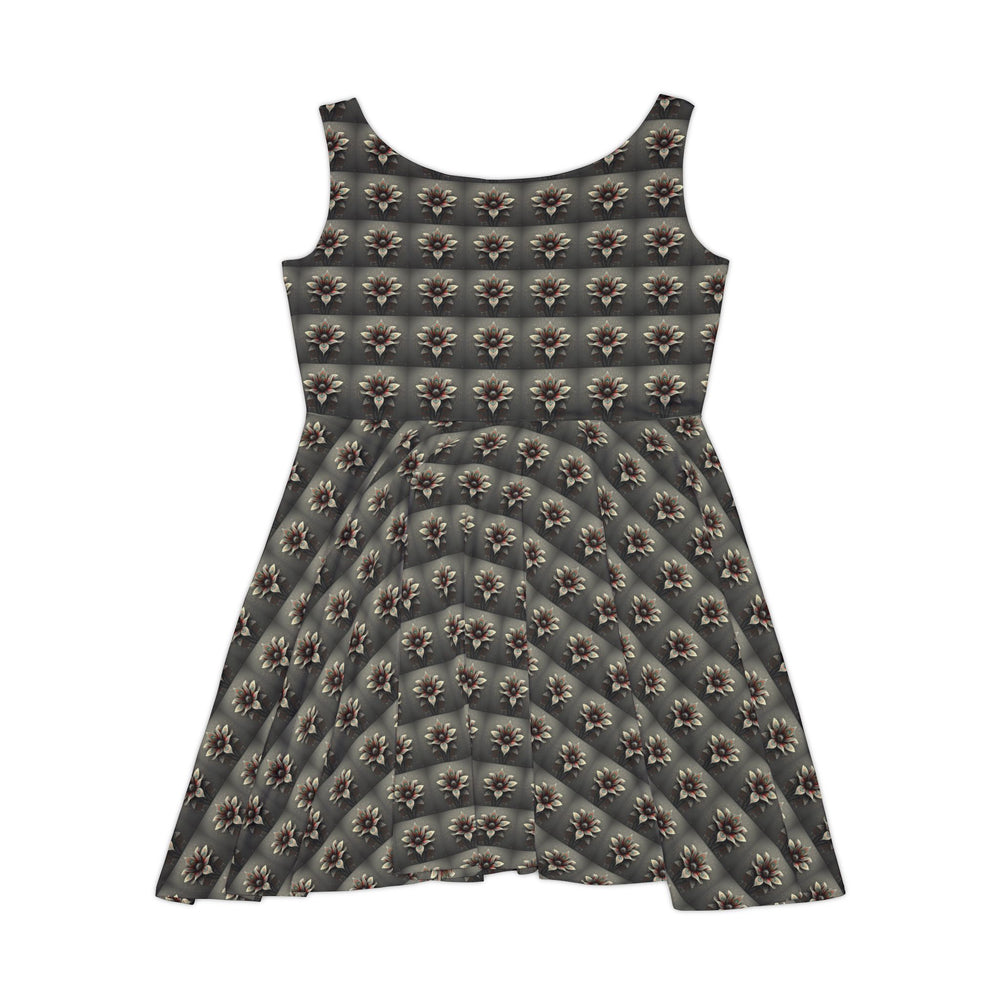 Bloom Cipher Women Skater Dress - Creative Canvas Corner