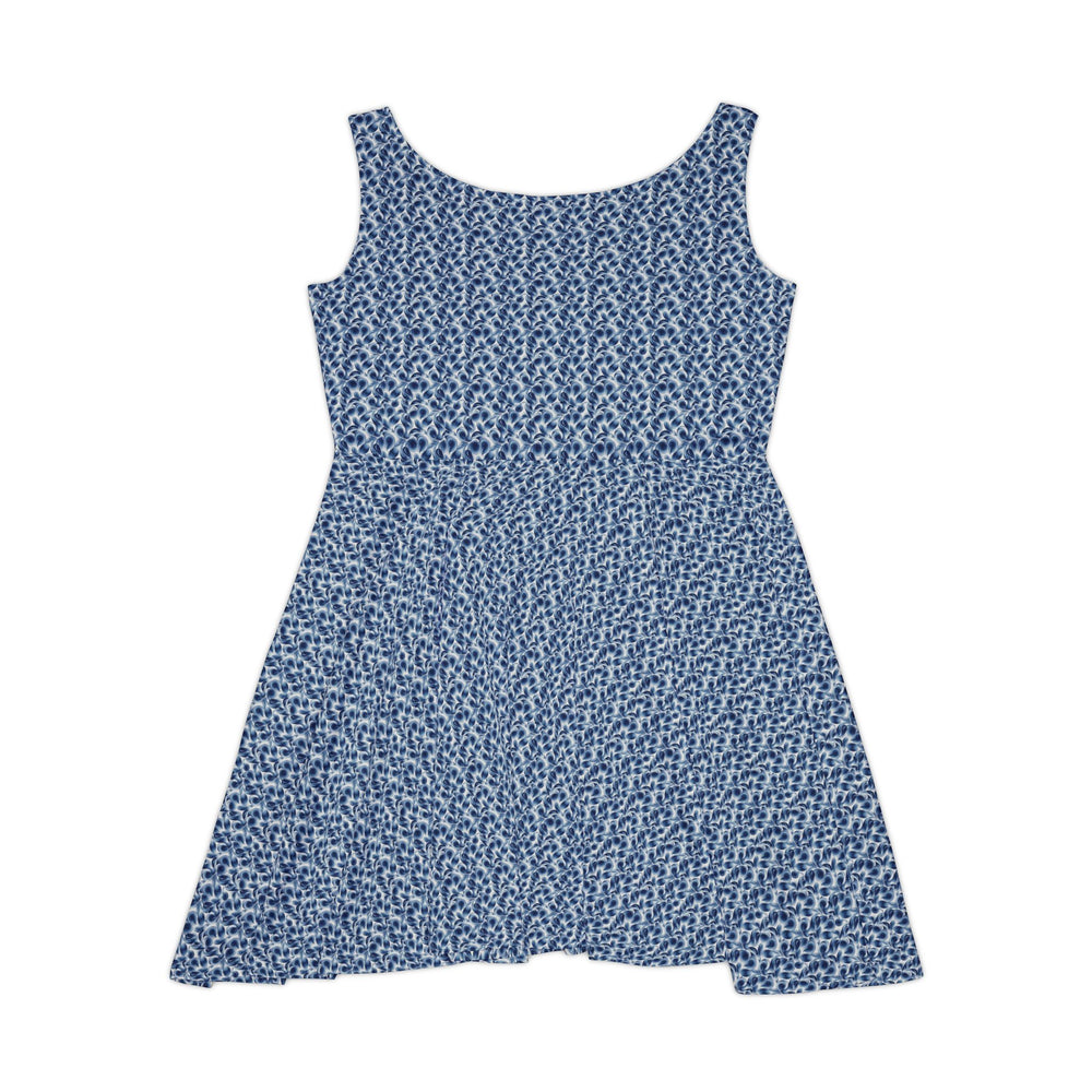 Ombre Skater Dress - Gradient Vintage Appeal