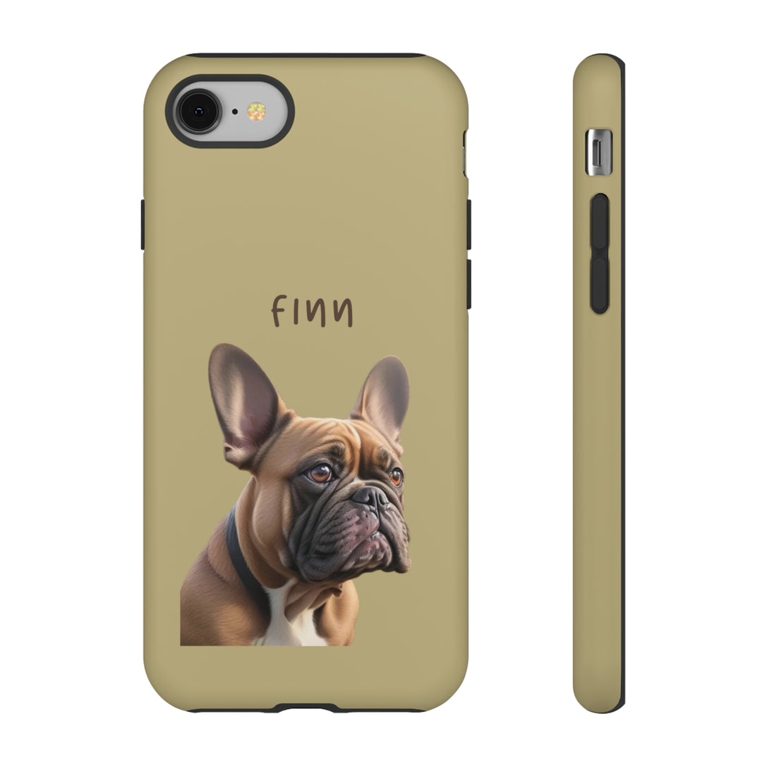 French Bulldog Custom Pet Phone Case with Photo and Name - Dog Lover's Gift - Creative Canvas Corner