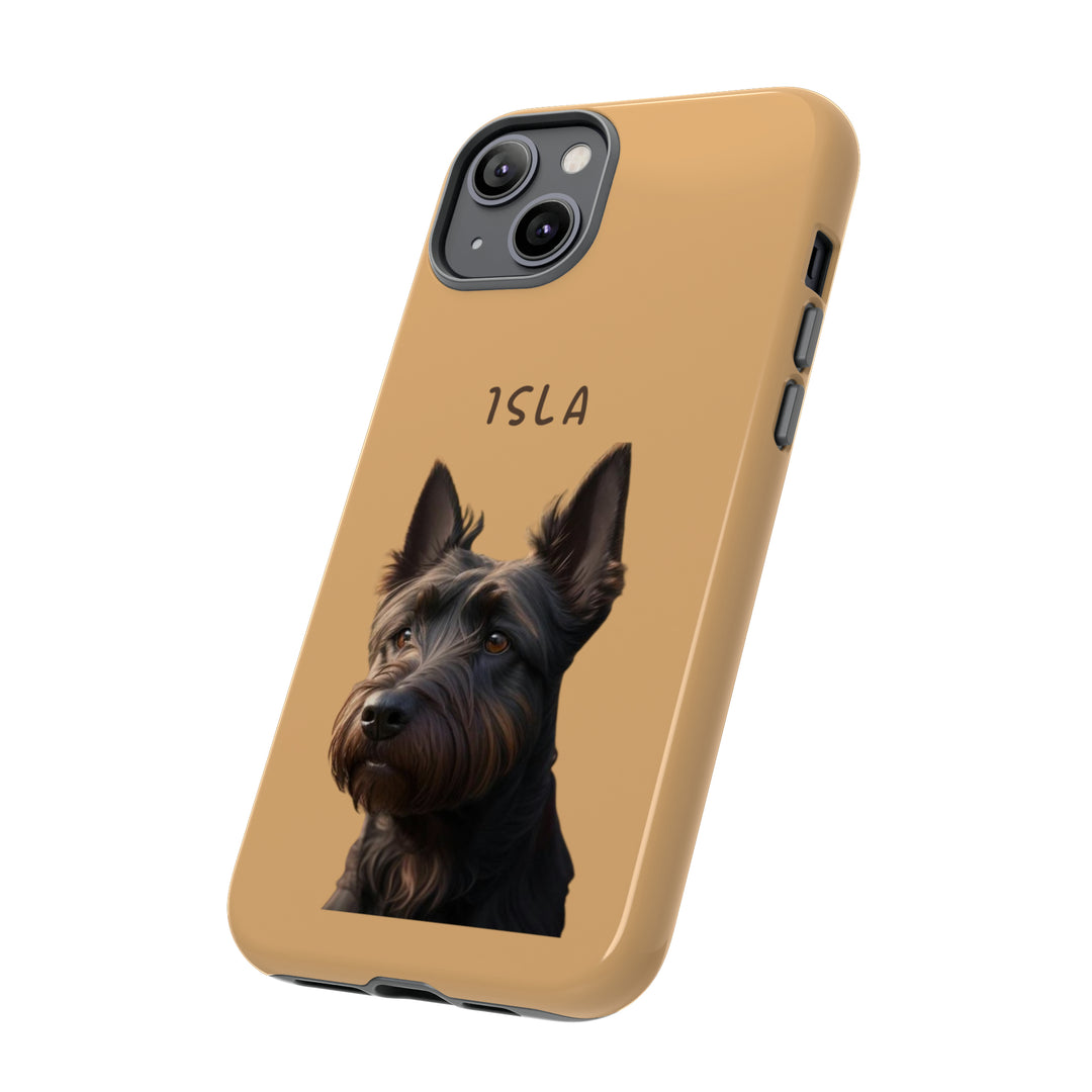 Custom Scottish Terrier Pet Phone Case with Photo and Name - Dog Lover's Gift - Creative Canvas Corner