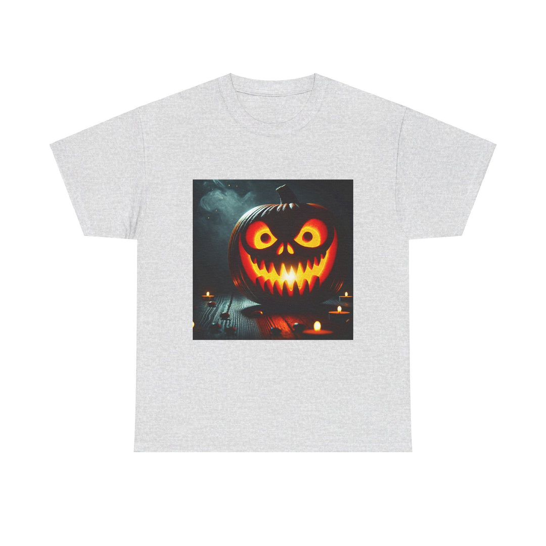 Spooky Pumpkin Face Halloween T-Shirt