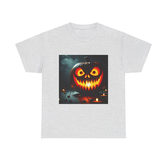 Spooky Pumpkin Face Halloween T-Shirt