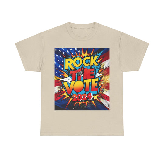 🌌 Starry Night Rock the Vote 2024 T-Shirt - Creative Canvas Corner