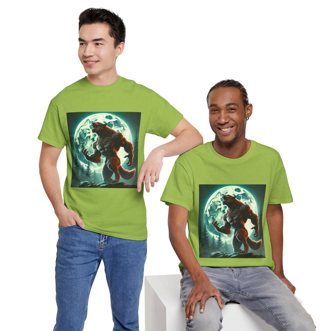 Full Moon Werewolf Halloween T-Shirt