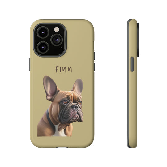 French Bulldog Custom Pet Phone Case with Photo and Name - Dog Lover's Gift - Creative Canvas Corner