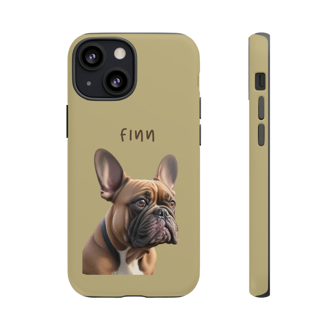 French Bulldog Custom Pet Phone Case with Photo and Name - Dog Lover's Gift - Creative Canvas Corner