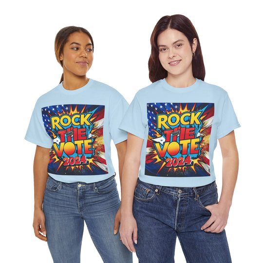 🌌 Starry Night Rock the Vote 2024 T-Shirt - Creative Canvas Corner