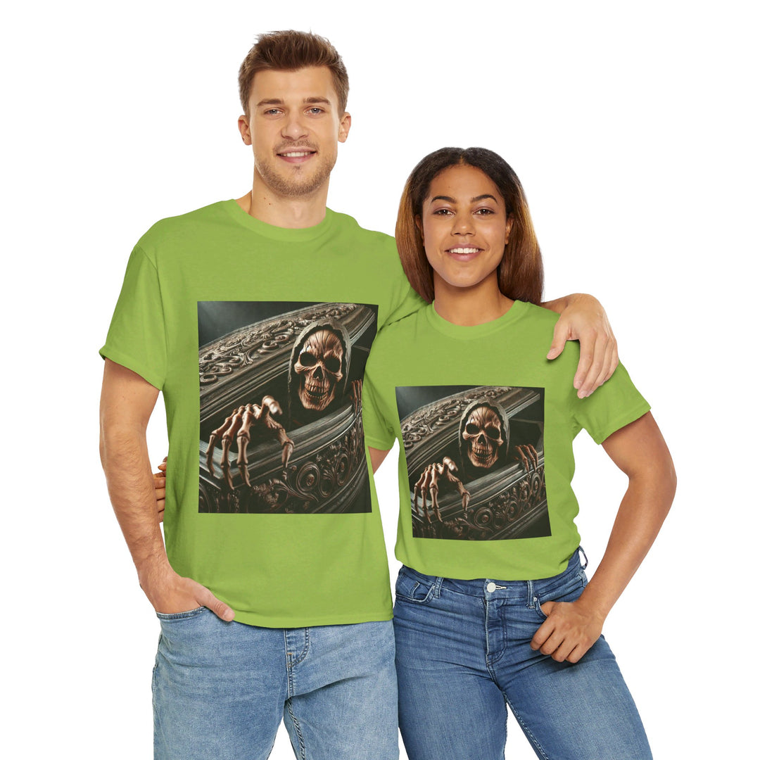 Creepy Coffin Halloween T-Shirt