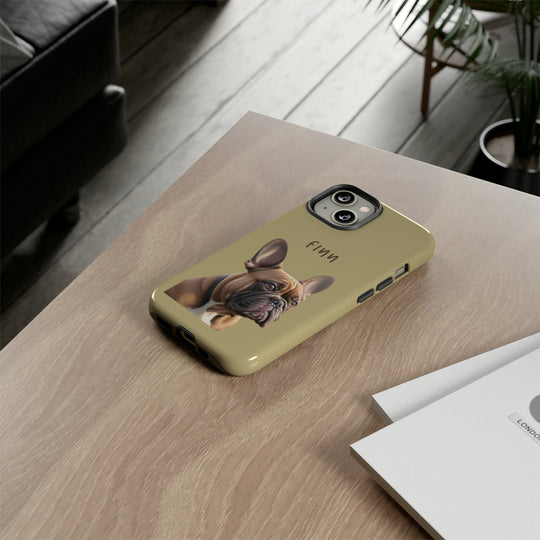 French Bulldog Custom Pet Phone Case with Photo and Name - Dog Lover's Gift - Creative Canvas Corner