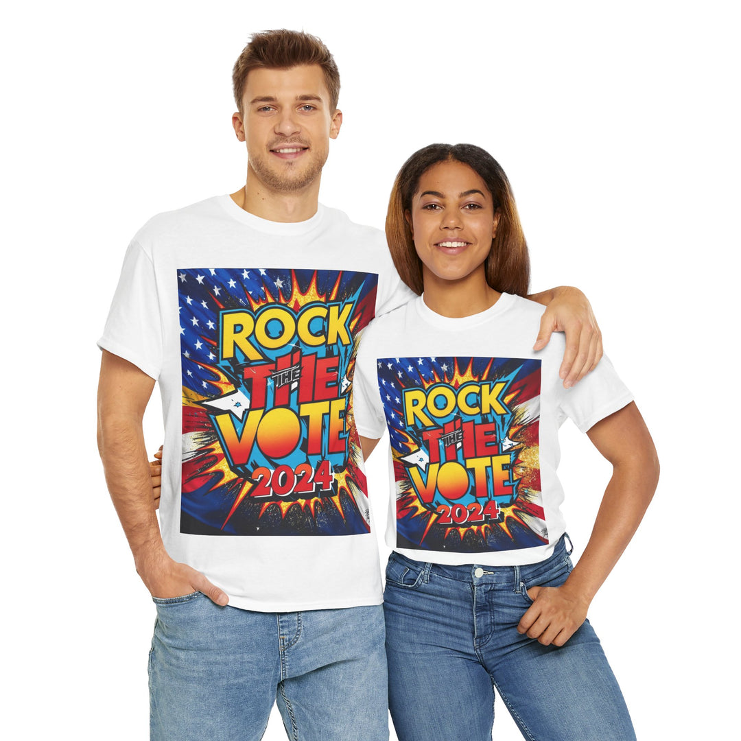 🌌 Starry Night Rock the Vote 2024 T-Shirt - Creative Canvas Corner