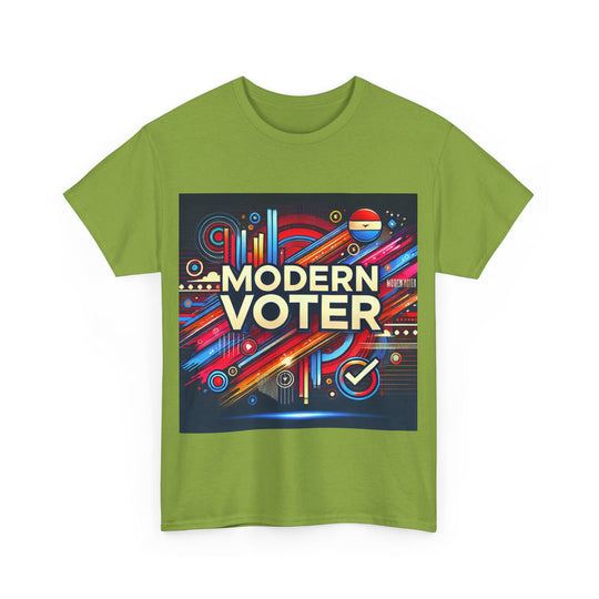 Modern Voter Tee - Fresh and Stylish - Creative Canvas Corner