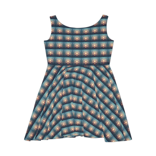 Eternal Bloom Women Skater Dress