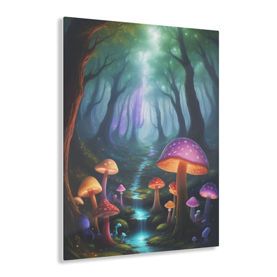 🌲🧚‍♀️ Enchanted Forest: Mystical Creatures & Glowing Mushrooms in Ultra HD 8K ✨ - Creative Canvas Corner