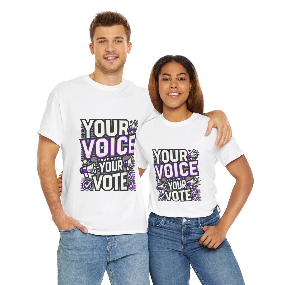 Rock the Vote T-Shirt - Make Your Voice Heard! - Creative Canvas Corner