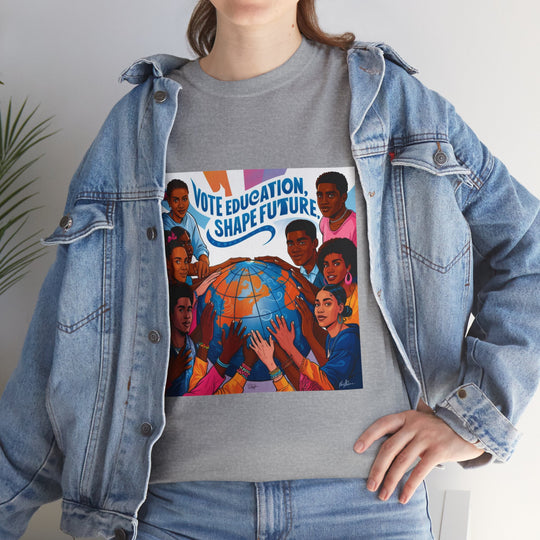 🗳️ Vote for Our Future: Education Matters T-Shirt 📚 - Creative Canvas Corner