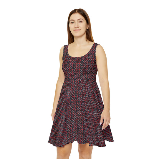 Mod Tartan Skater Dress - Punk Rock Revival