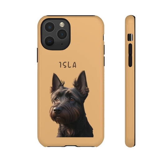 Custom Scottish Terrier Pet Phone Case with Photo and Name - Dog Lover's Gift - Creative Canvas Corner