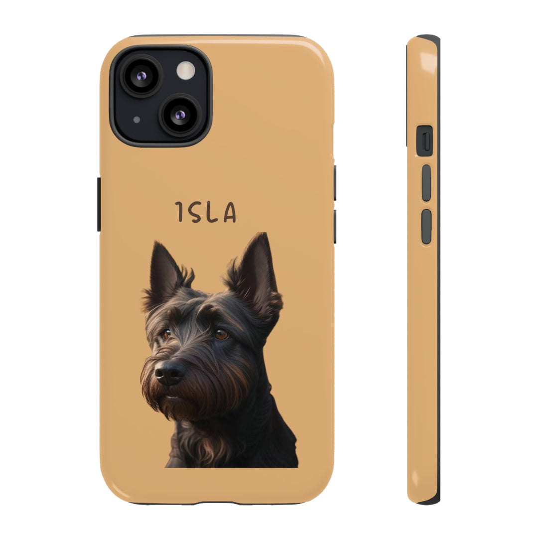 Custom Scottish Terrier Pet Phone Case with Photo and Name - Dog Lover's Gift - Creative Canvas Corner