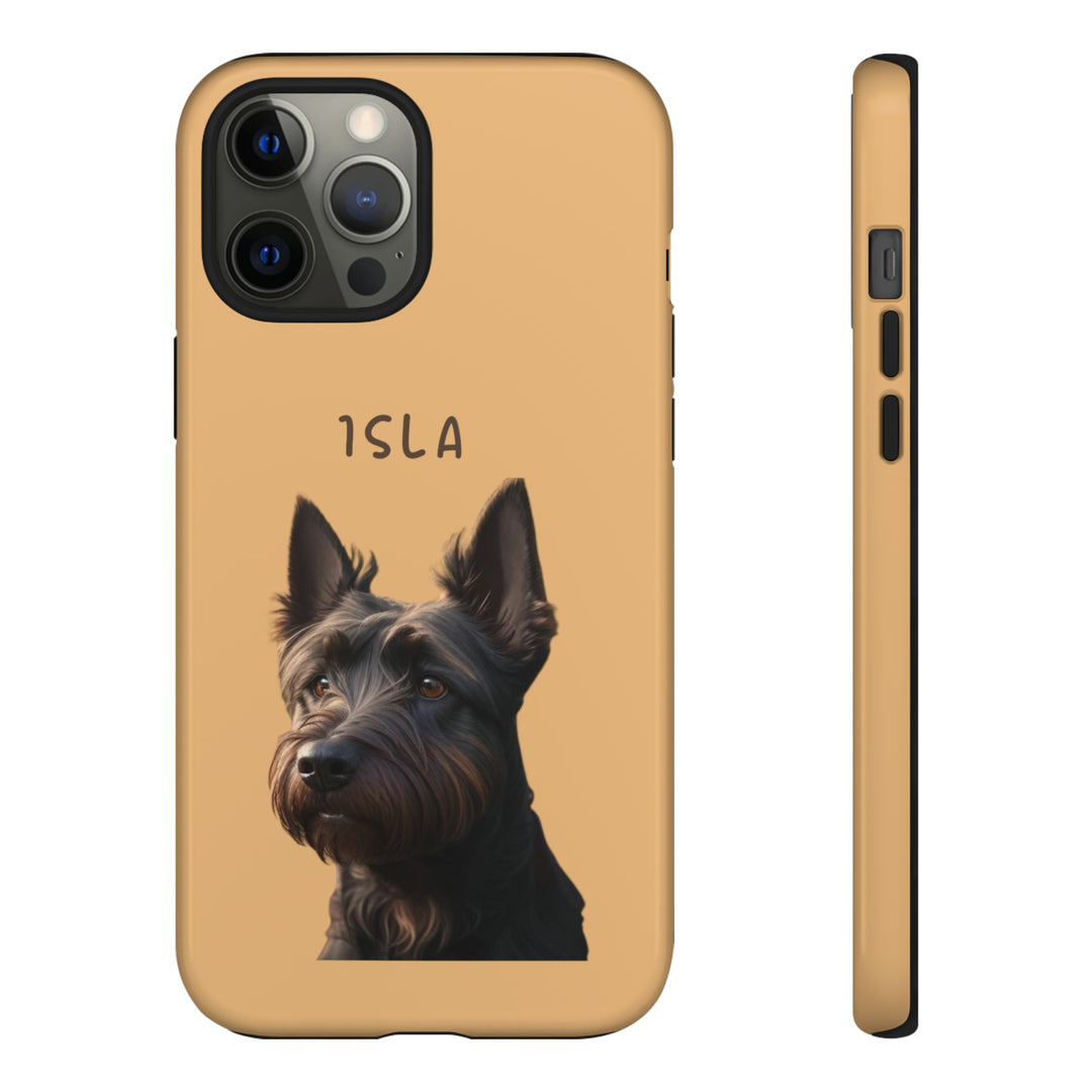 Custom Scottish Terrier Pet Phone Case with Photo and Name - Dog Lover's Gift - Creative Canvas Corner