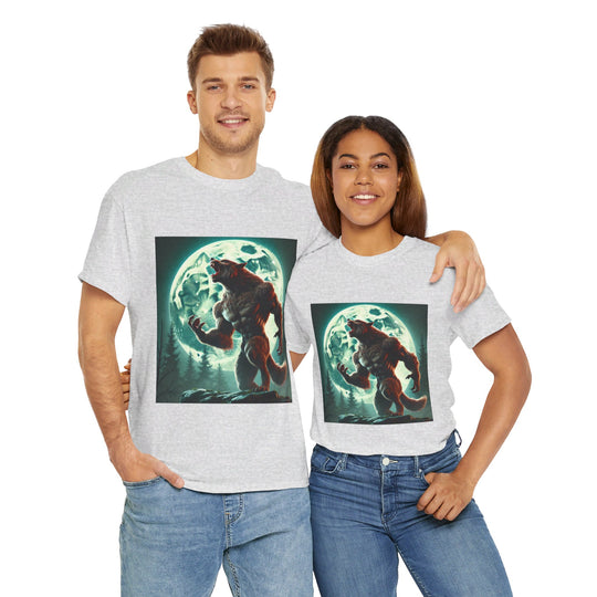 Full Moon Werewolf Halloween T-Shirt