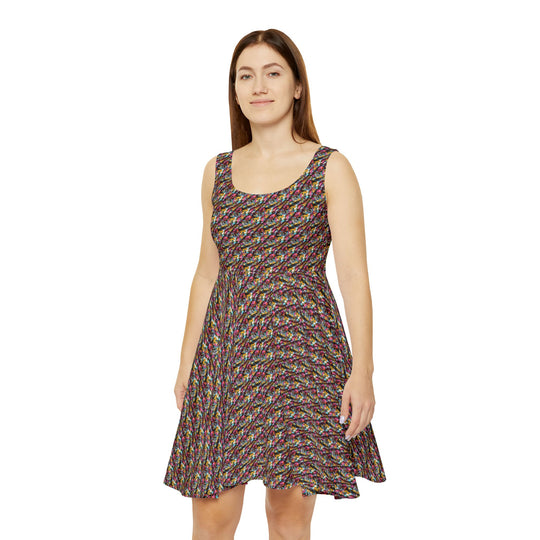 Graffiti Vibe Women Skater Dress