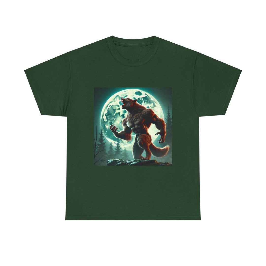 Full Moon Werewolf Halloween T-Shirt