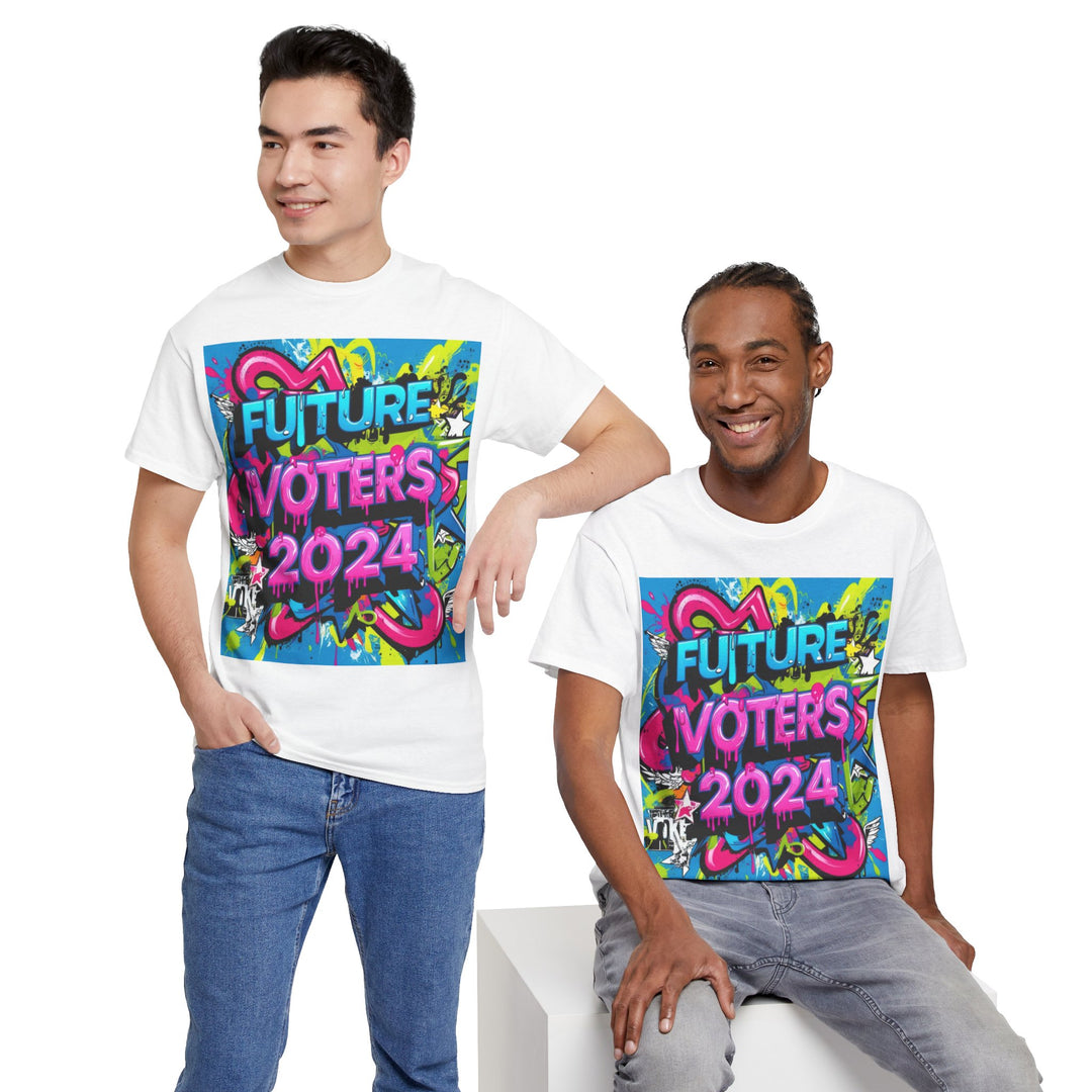 Vote 2024 Bold Typography T-Shirt - Creative Canvas Corner