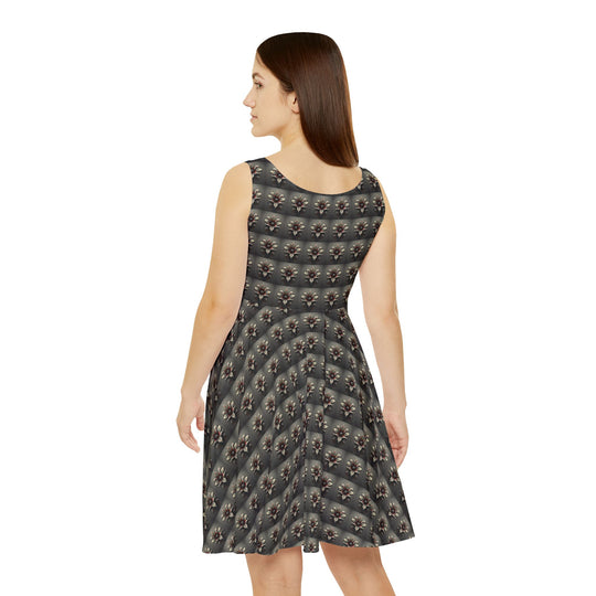 Bloom Cipher Women Skater Dress - Creative Canvas Corner