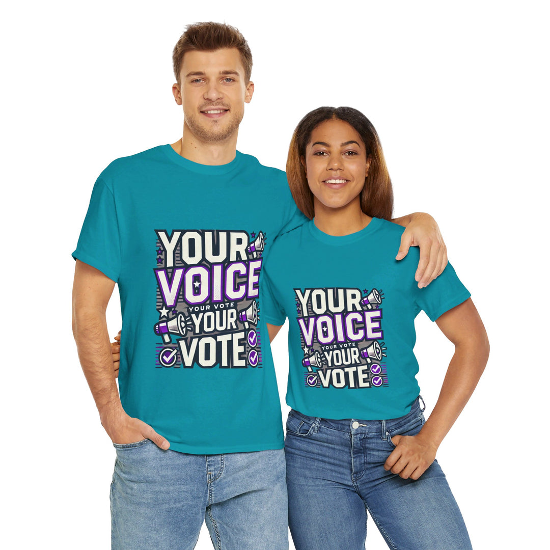 Rock the Vote T-Shirt - Make Your Voice Heard! - Creative Canvas Corner