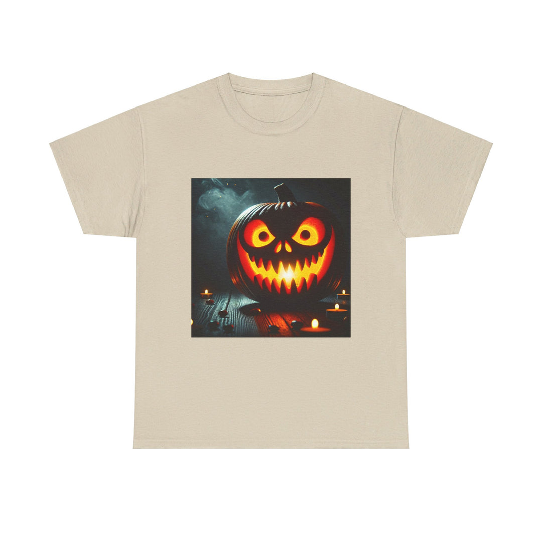 Spooky Pumpkin Face Halloween T-Shirt