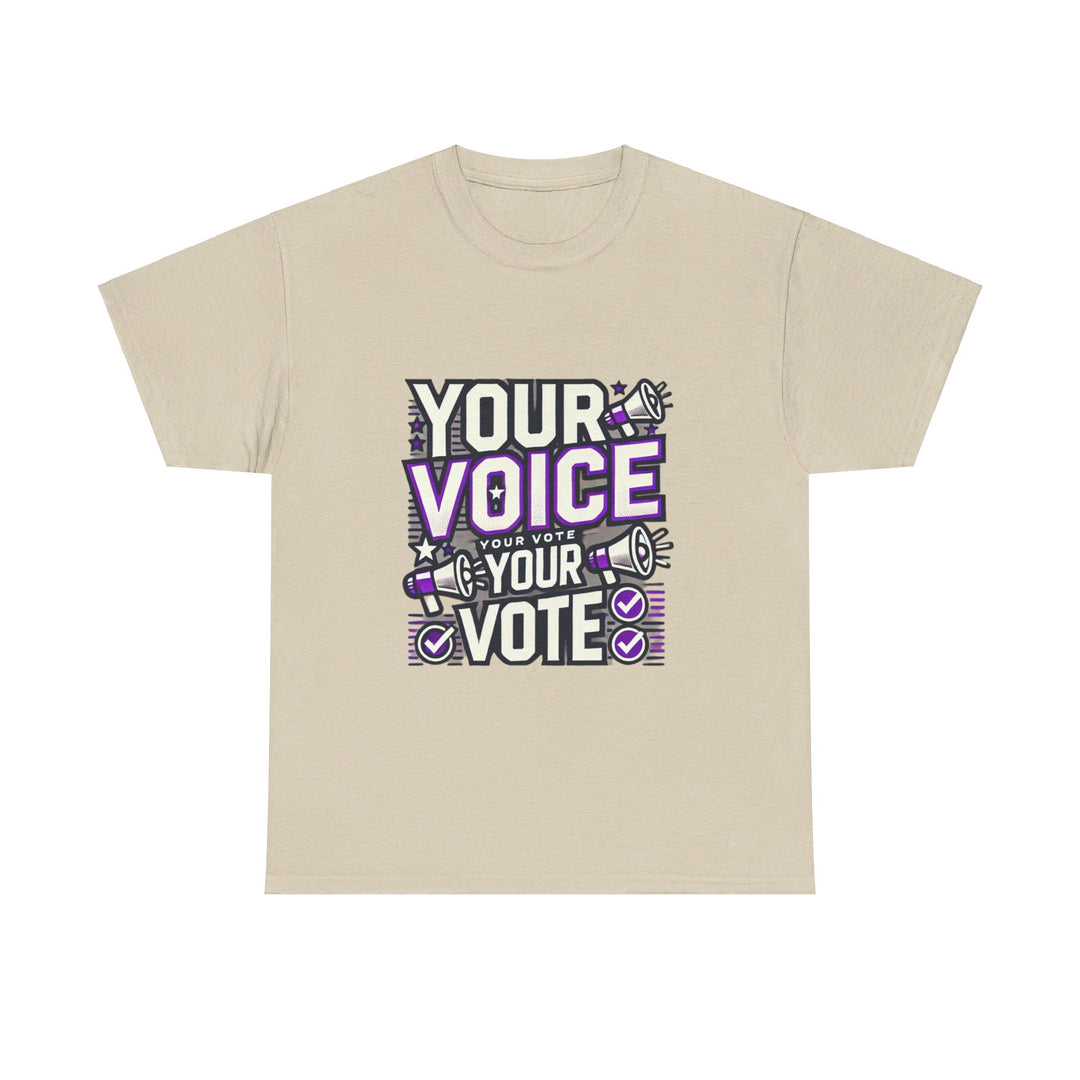 Rock the Vote T-Shirt - Make Your Voice Heard! - Creative Canvas Corner