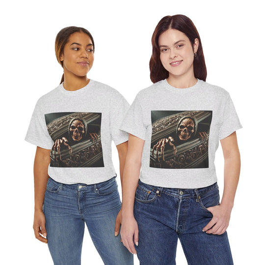 Creepy Coffin Halloween T-Shirt