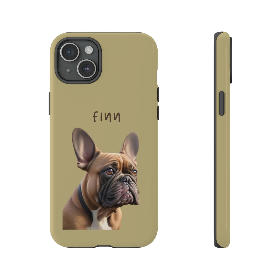 French Bulldog Custom Pet Phone Case with Photo and Name - Dog Lover's Gift - Creative Canvas Corner