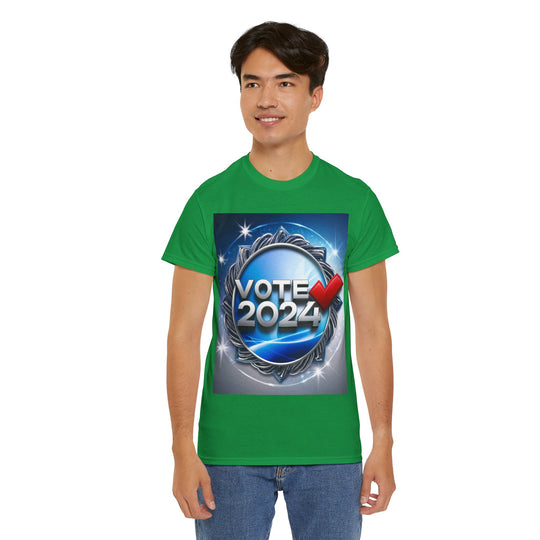 🌿 Eco-Friendly Vote 2024 T-Shirt - Creative Canvas Corner