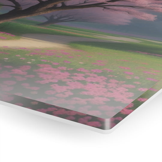 🌸 Serene Pink Trees: Tranquil Forest Scenes 🌲 - Creative Canvas Corner