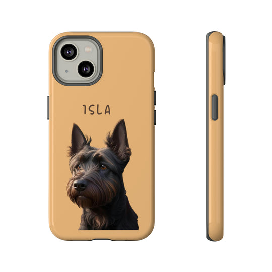 Custom Scottish Terrier Pet Phone Case with Photo and Name - Dog Lover's Gift - Creative Canvas Corner