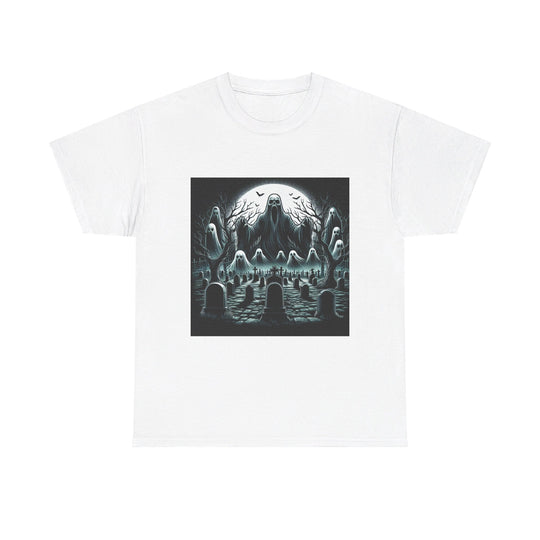 Haunted Graveyard Halloween T-Shirt