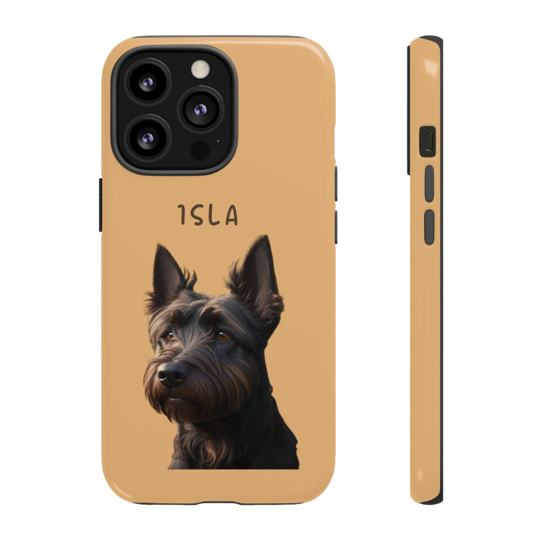 Custom Scottish Terrier Pet Phone Case with Photo and Name - Dog Lover's Gift - Creative Canvas Corner