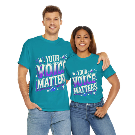 Bold Voter Tee - Stand Out and Vote - Creative Canvas Corner