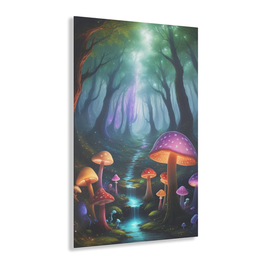 🌲🧚‍♀️ Enchanted Forest: Mystical Creatures & Glowing Mushrooms in Ultra HD 8K ✨ - Creative Canvas Corner